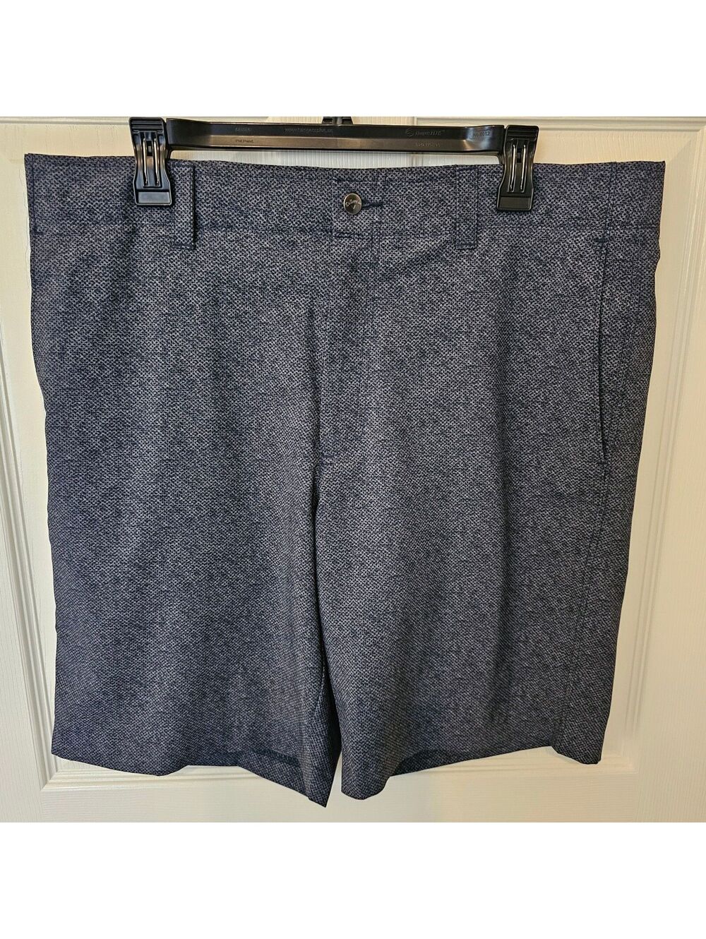 Callaway Men Performance Golf Shorts Sports Athleisure Blue & Gray size 36 waist